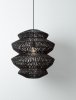 Lampa wisząca pleciona boho rustykalna industrialna nad stół do salonu sypialni ściemnialna Luces Exclusivas